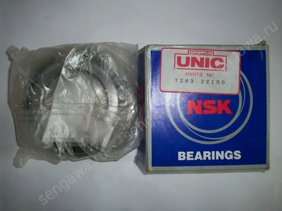 Конический подшипник червячного вала редуктора поворота UNIC UR330 340